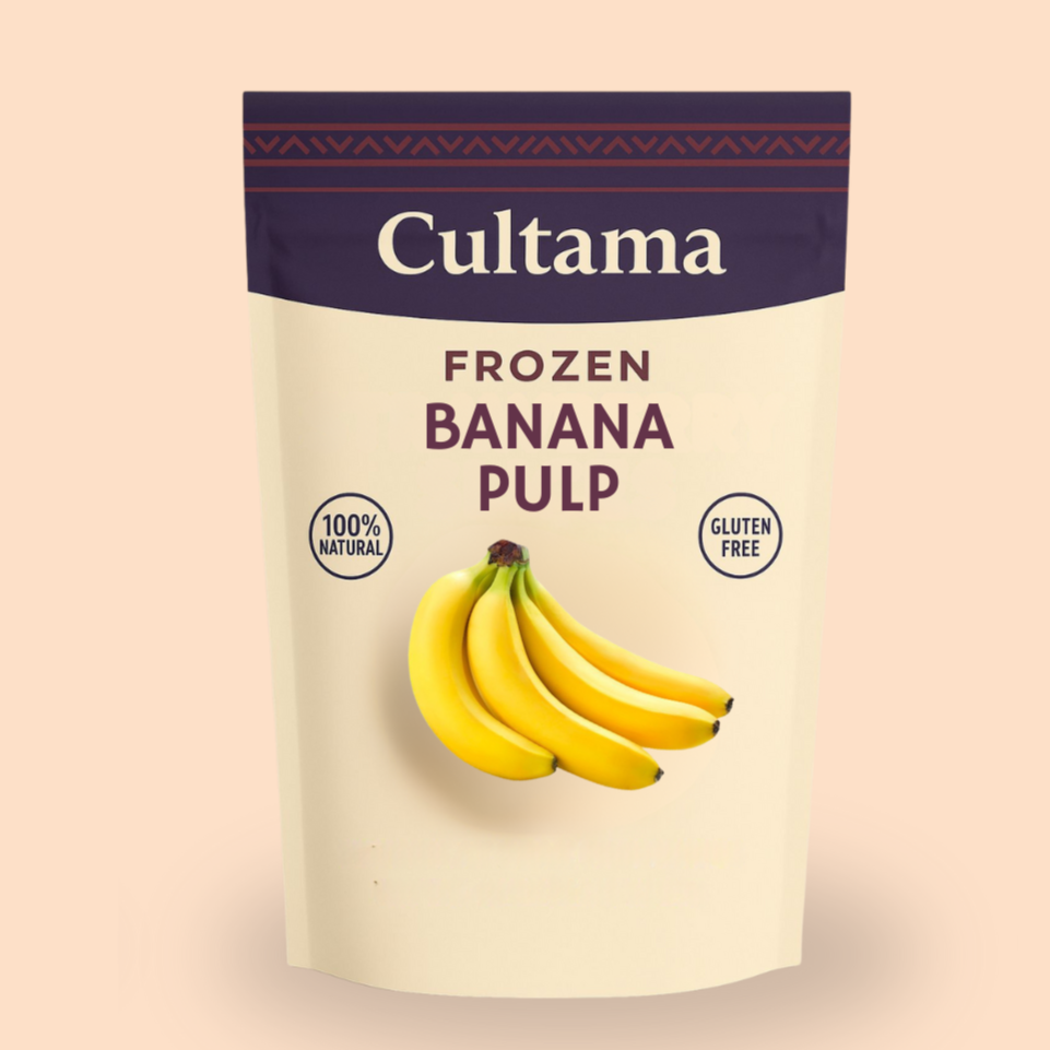 Frozen Banana Pulp